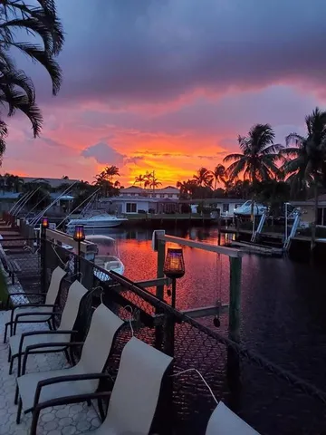 a view of outdoor seating