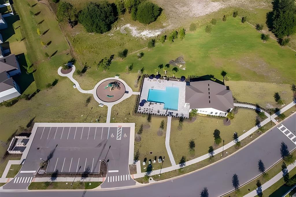 5844 Bovine Drive St. Cloud, FL 34771 - Photo 15 of 21 an aerial view of residential houses with outdoor space