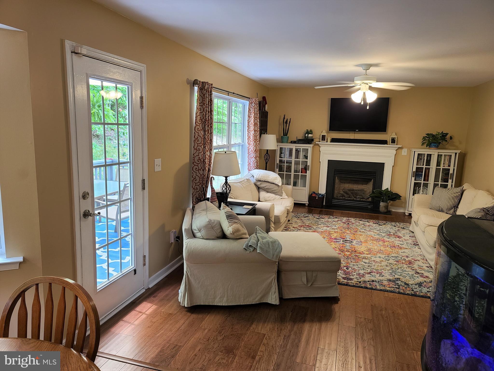 787 Reedy Creek Road Louisa, VA 23093 - Photo 12 of 29 Kitchen Open to Fireside Family Room