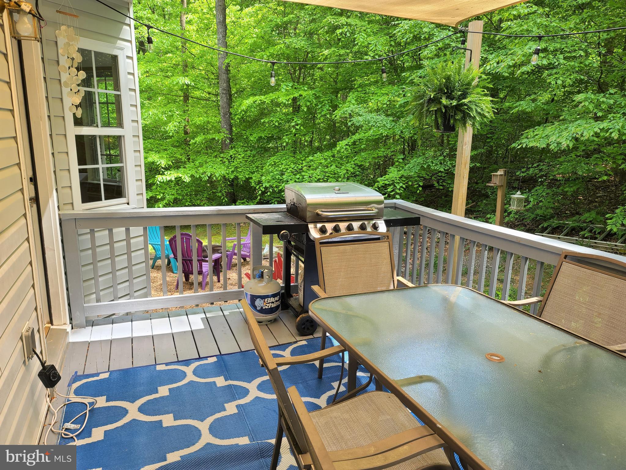 787 Reedy Creek Road Louisa, VA 23093 - Photo 26 of 29 Back Deck overlooking Firepit area