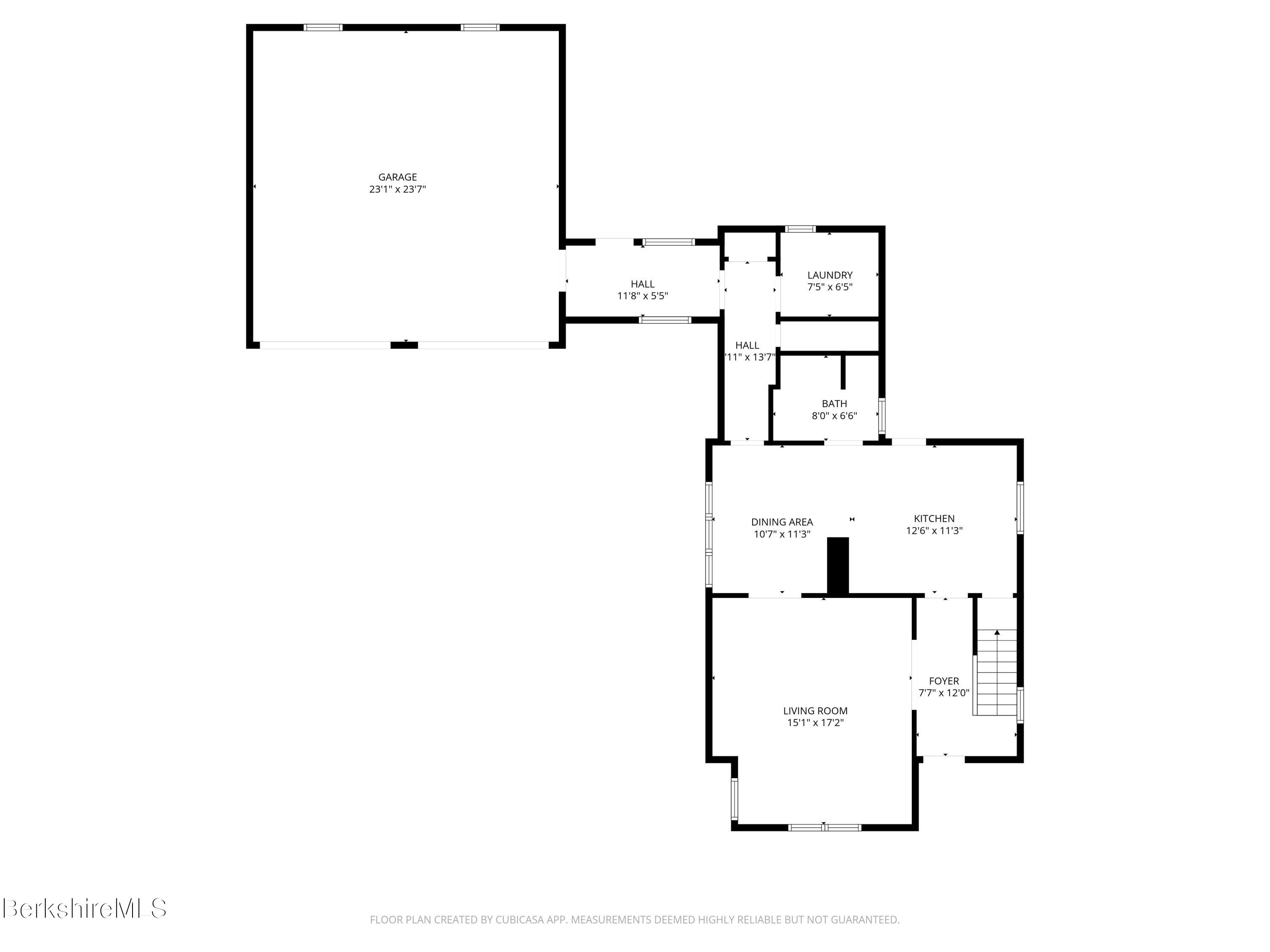 8 Catherine Street Lenox, MA 01242 - Photo 50 of 52 a picture of floor plan