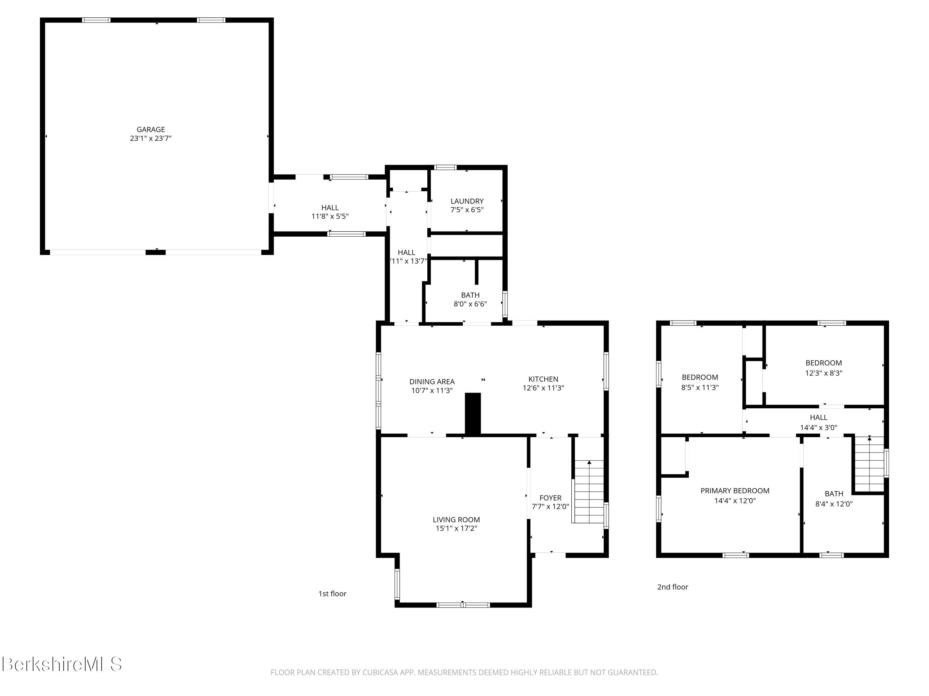 8 Catherine Street Lenox, MA 01242 - Photo 52 of 52 Both Floor Plans