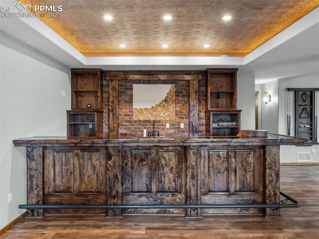 133 Matthew Road Divide, CO 80814 - Photo 22 of 37 a kitchen with a sink and cabinets