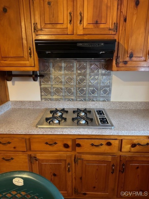 7707 Anoka Road Henrico, VA 23229 - Photo 12 of 21 Kitchen featuring extractor fan and stainless stee