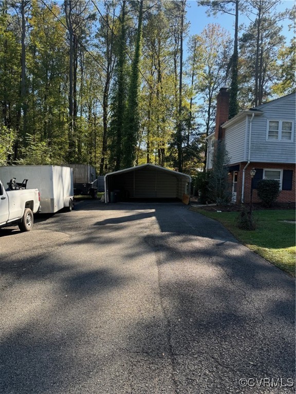 7707 Anoka Road Henrico, VA 23229 - Photo 3 of 21 double parking with carport