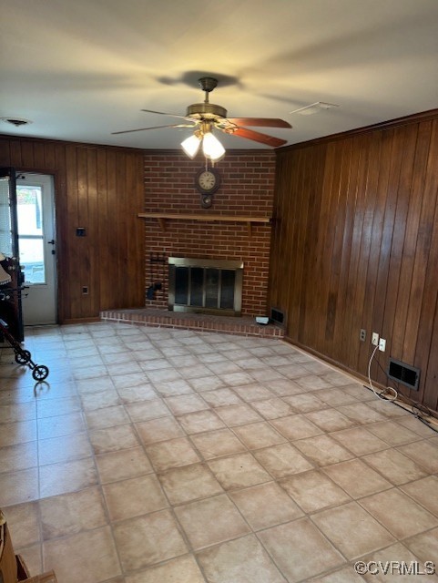7707 Anoka Road Henrico, VA 23229 - Photo 7 of 21 Walk out Basement level Den featuring wood walls,