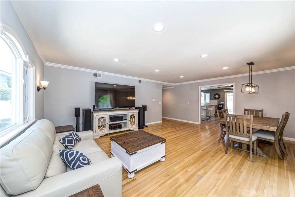 2175 Calavera Place Fullerton, CA 92833 - Photo 7 of 51 a living room with furniture and a flat screen tv