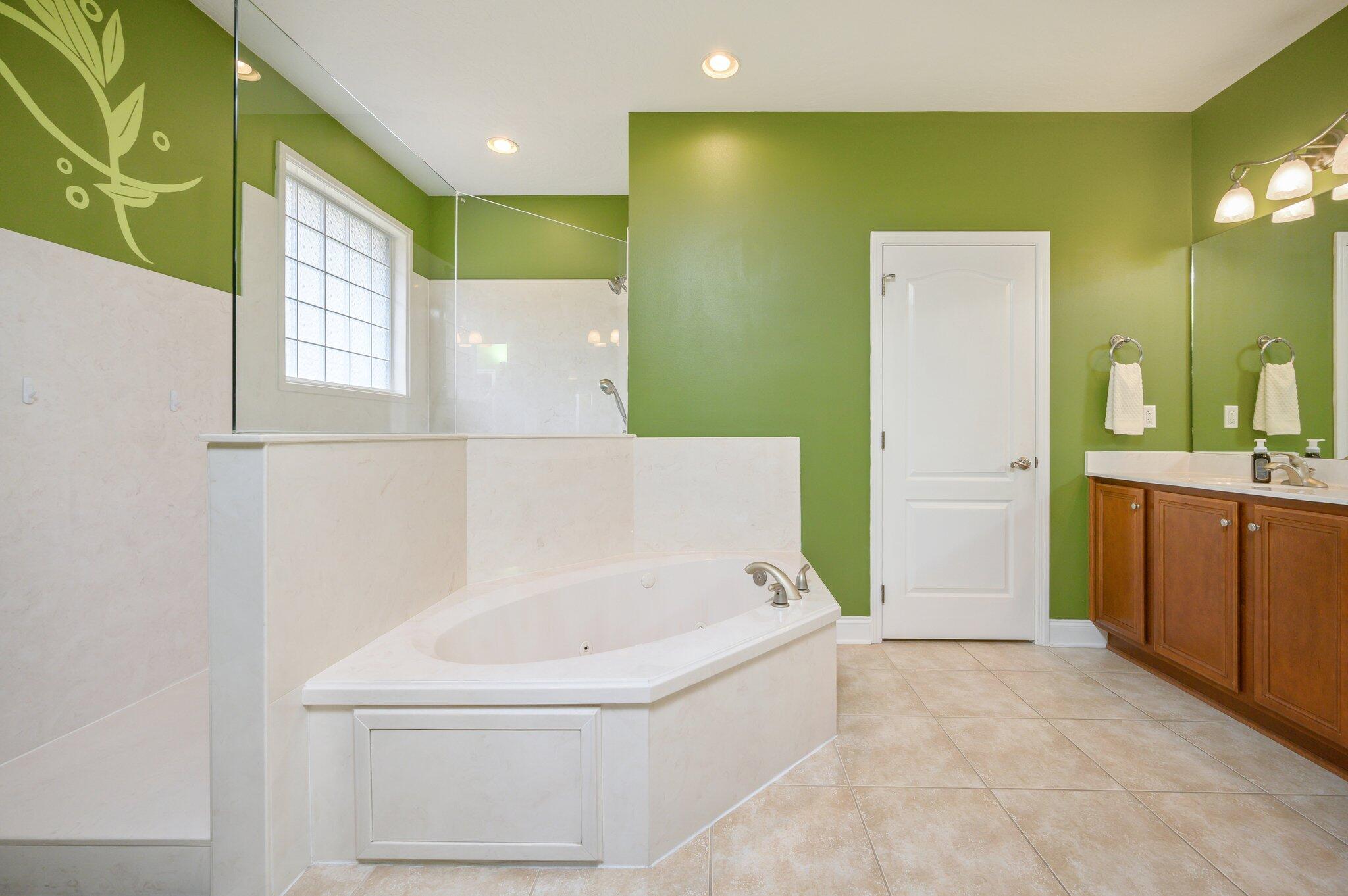 203 Eleases Crossing Crestview, FL 32539 - Photo 19 of 43 a bathroom with a bathtub and a sink