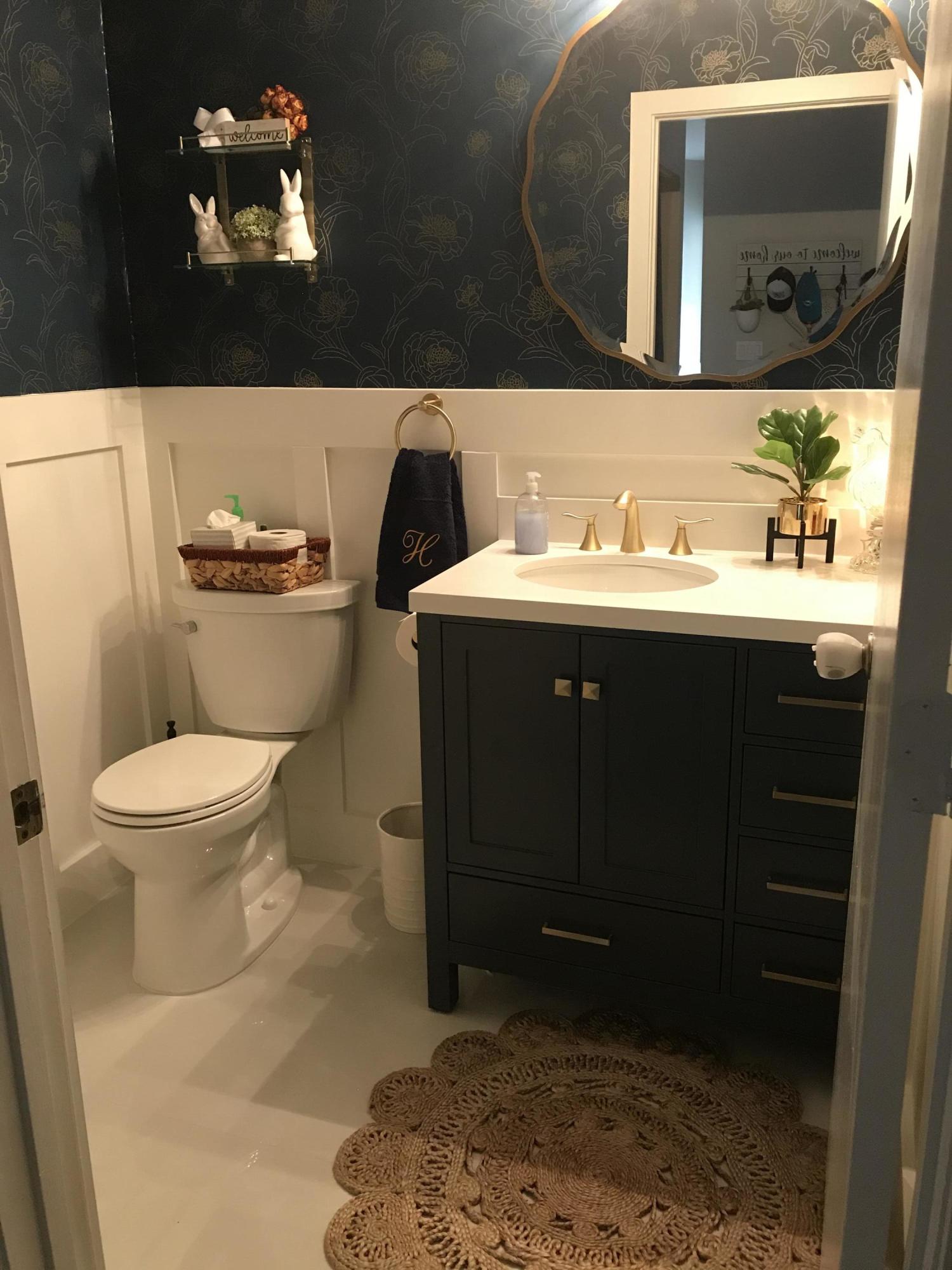 20836 Boca Ridge Drive North Boca Raton, FL 33428 - Photo 11 of 12 a bathroom with a sink and a mirror