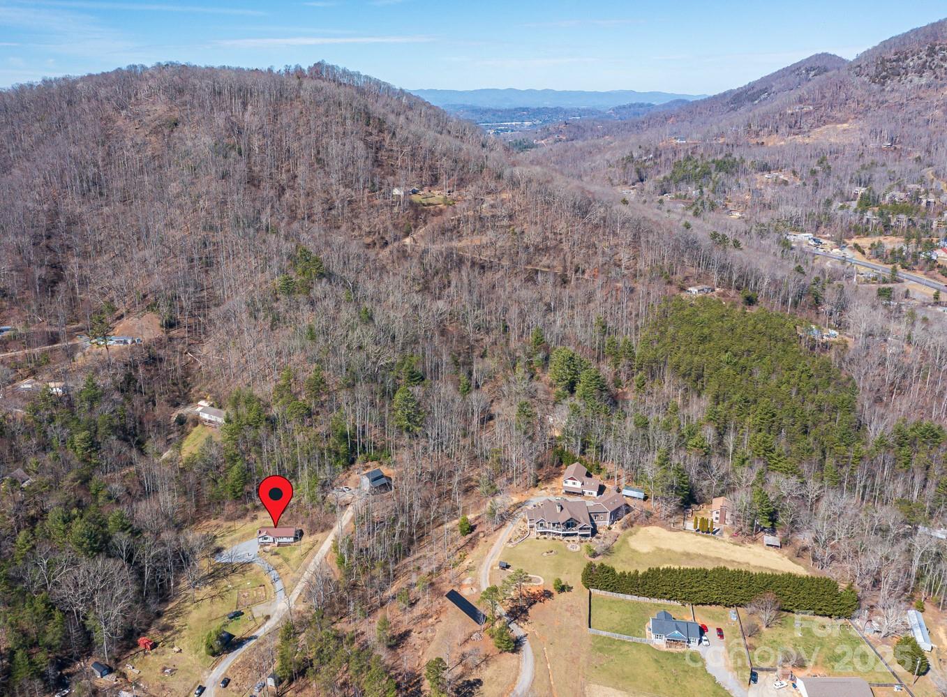 39 Edwards Road Fairview, NC 28730 - Photo 20 of 20 a view of outdoor space and city view