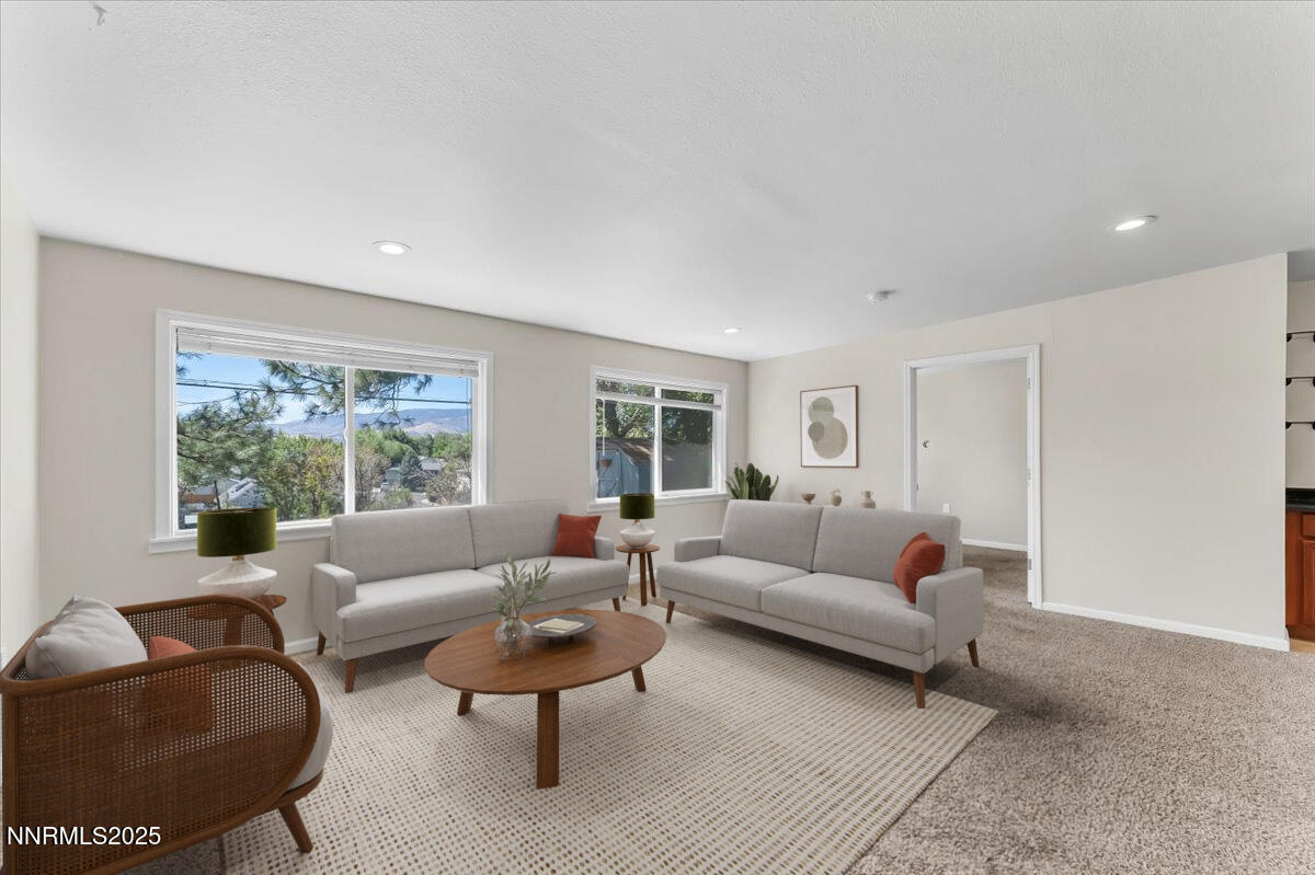 1375 Wesley Drive Reno, NV 89503 - Photo 5 of 35 a living room with furniture and a large window