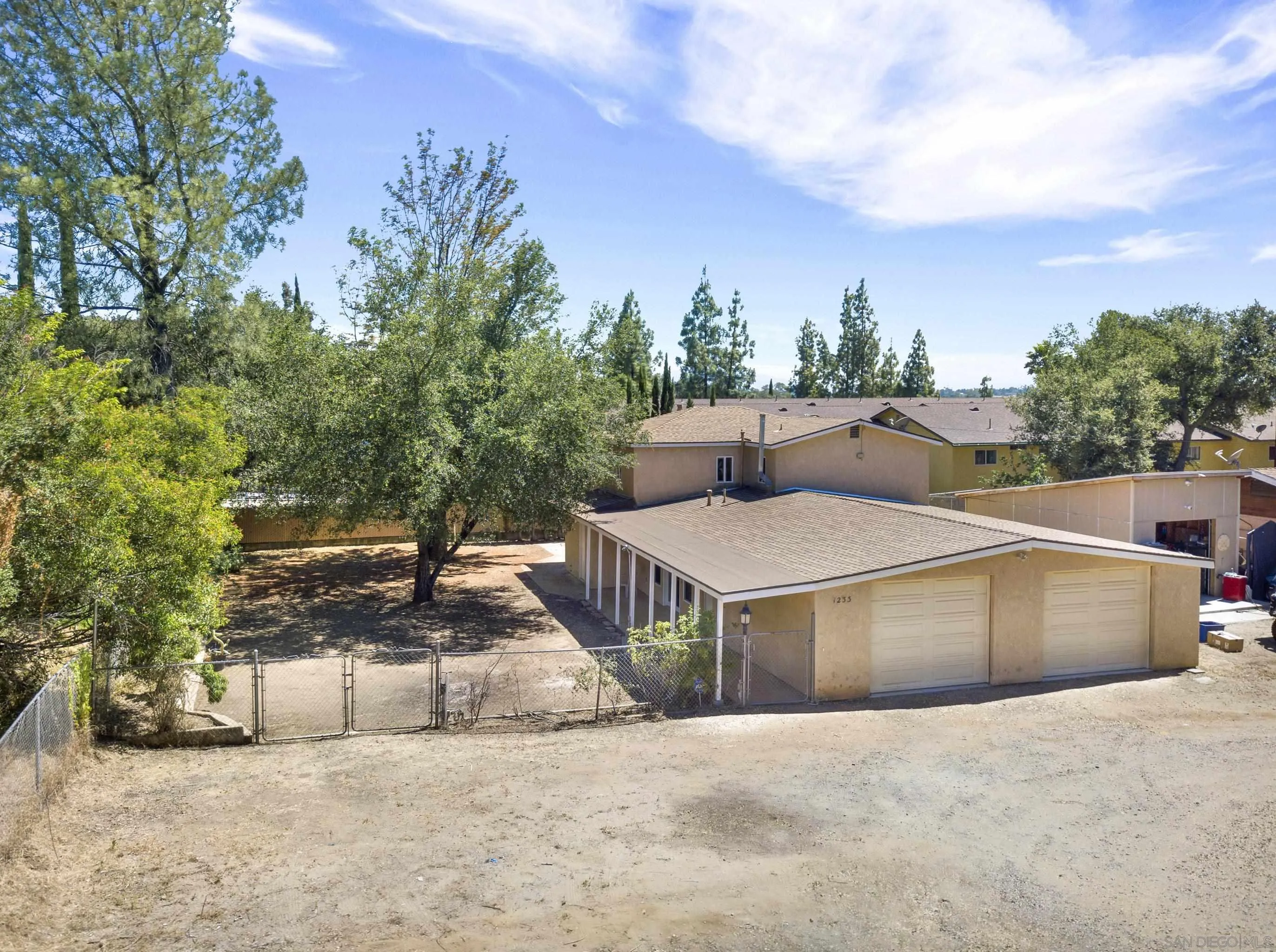 1233 Marshall Road Alpine, CA 91901 - Photo 3 of 44 a terrace of a house with outdoor seating