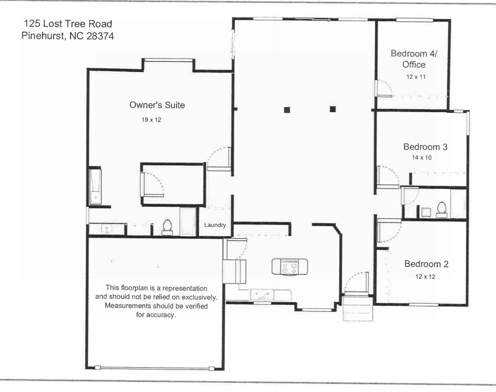 125 Lost Tree Road Pinehurst, NC 28374 - Photo 26 of 26 Floorplan_Page_1