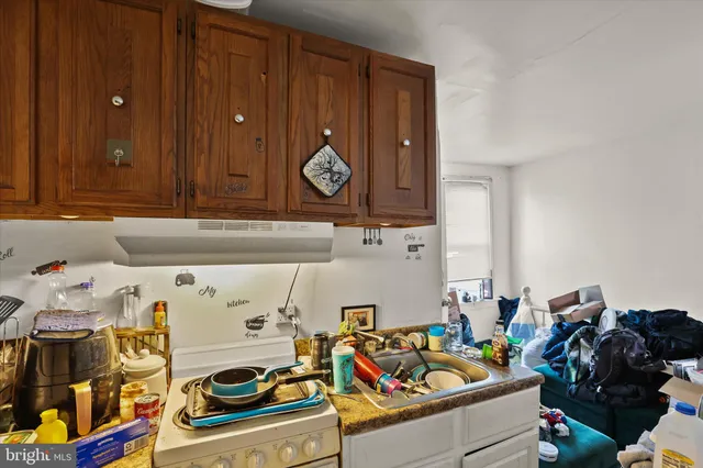 a room with storage and utility