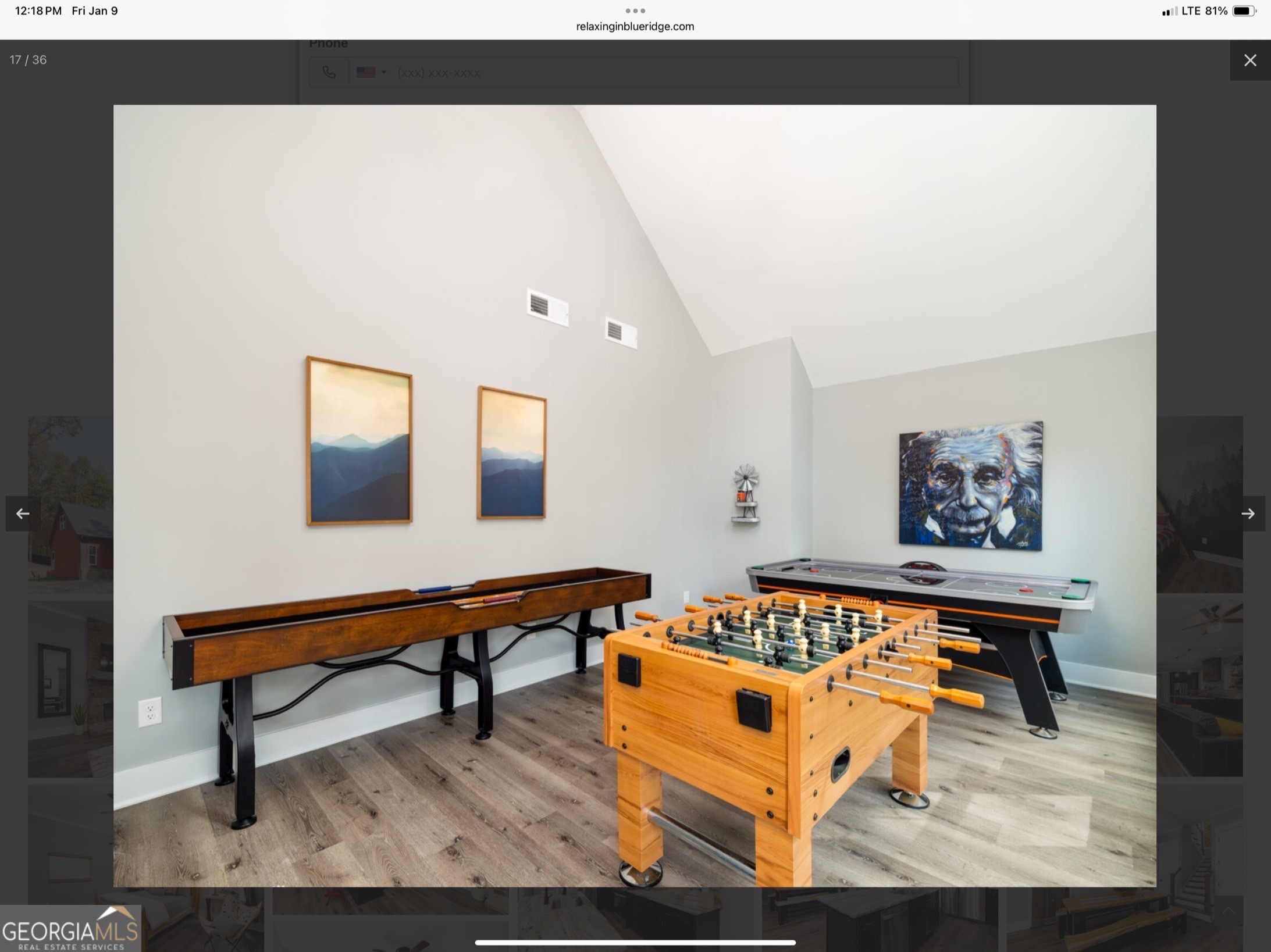2055 Star Creek Road Morganton, GA 30560 - Photo 20 of 39 a view of a living room and dining room
