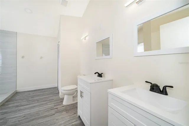 a bathroom with a sink and a toilet