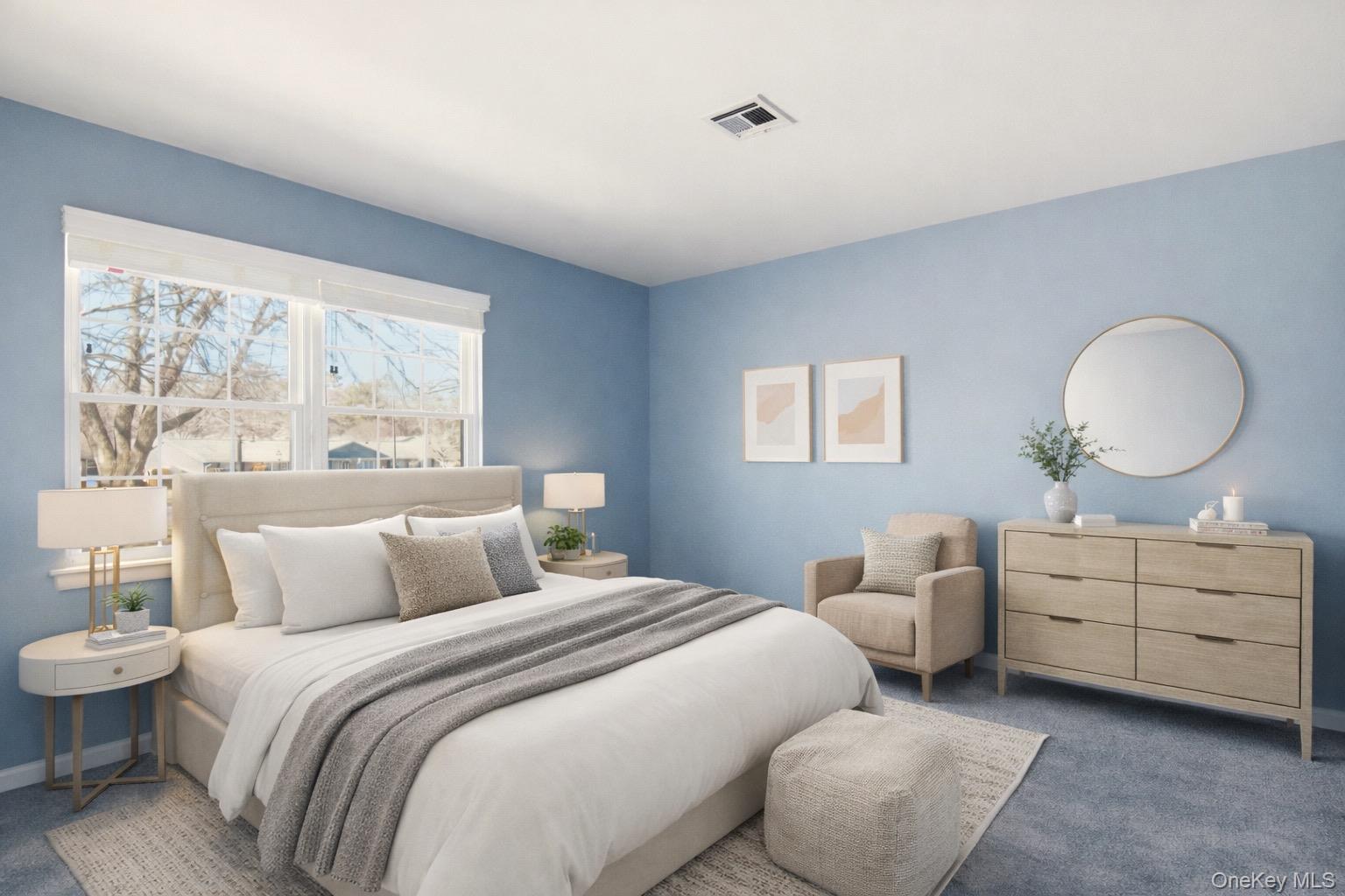 360 Woodbridge Drive, Unit A Ridge, NY 11961 - Photo 20 of 34 a bedroom with bed and window