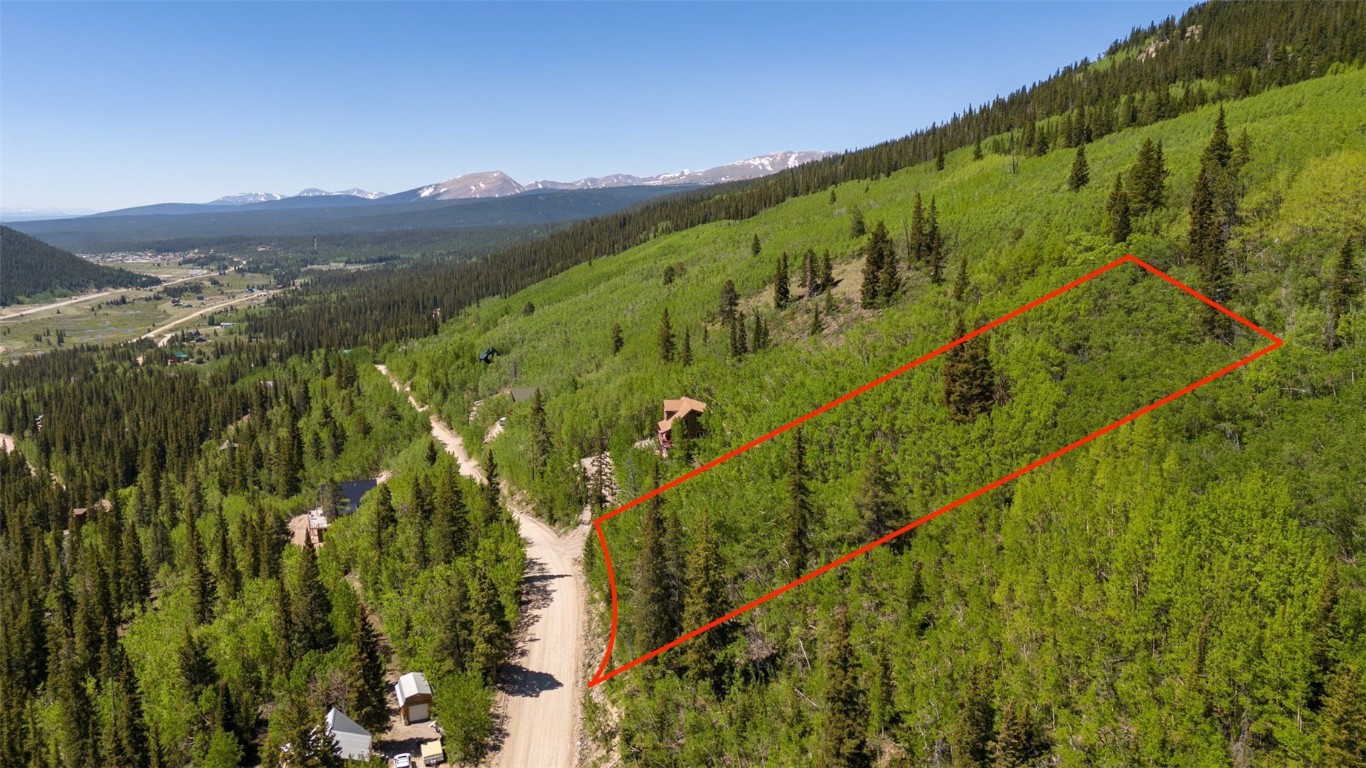 1255 Quartzville Road Alma, CO 80420 - Photo 2 of 10 a view of a lush green forest with mountains in the background