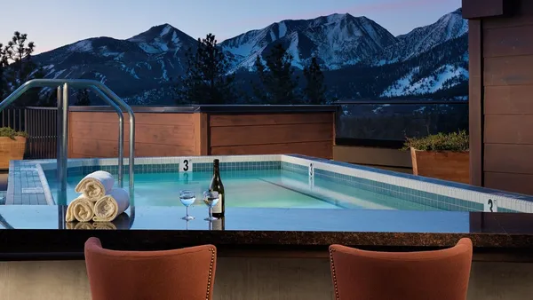 a view of outdoor seating