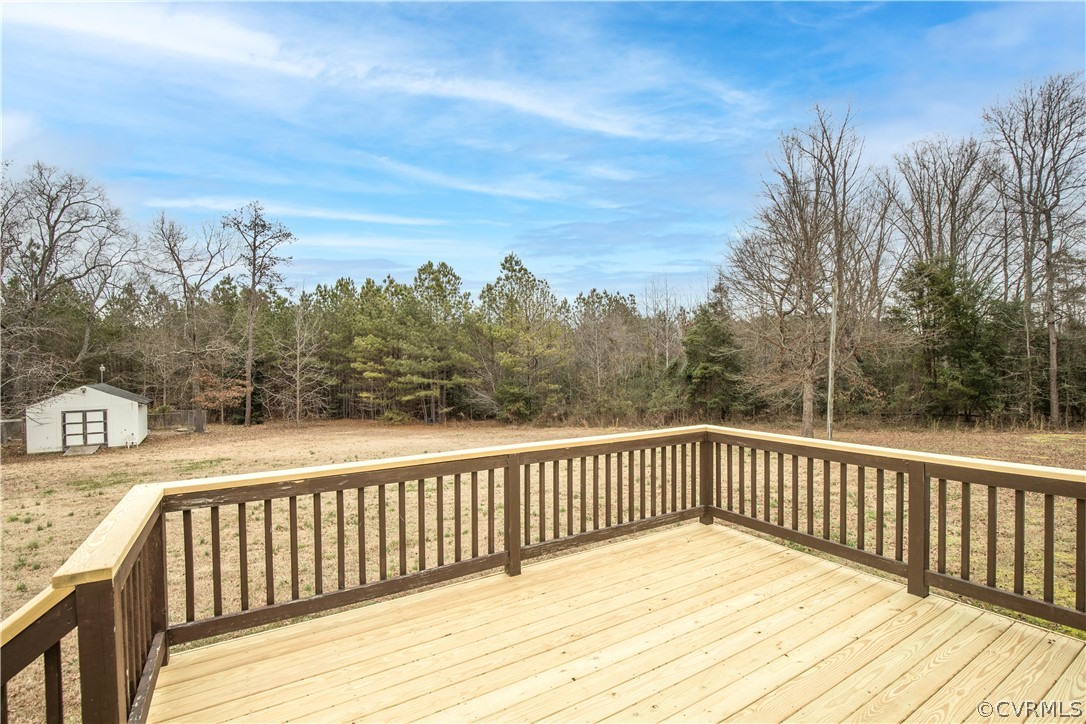 12910 Bailey Bridge Road Midlothian, VA 23112 - Photo 31 of 39 Large Rear Deck