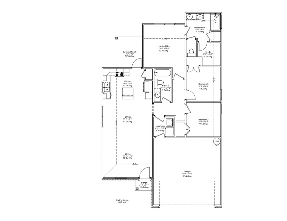 2791 Messenger Way Bryan, TX 77803 - Photo 12 of 15 a picture of a floor plan