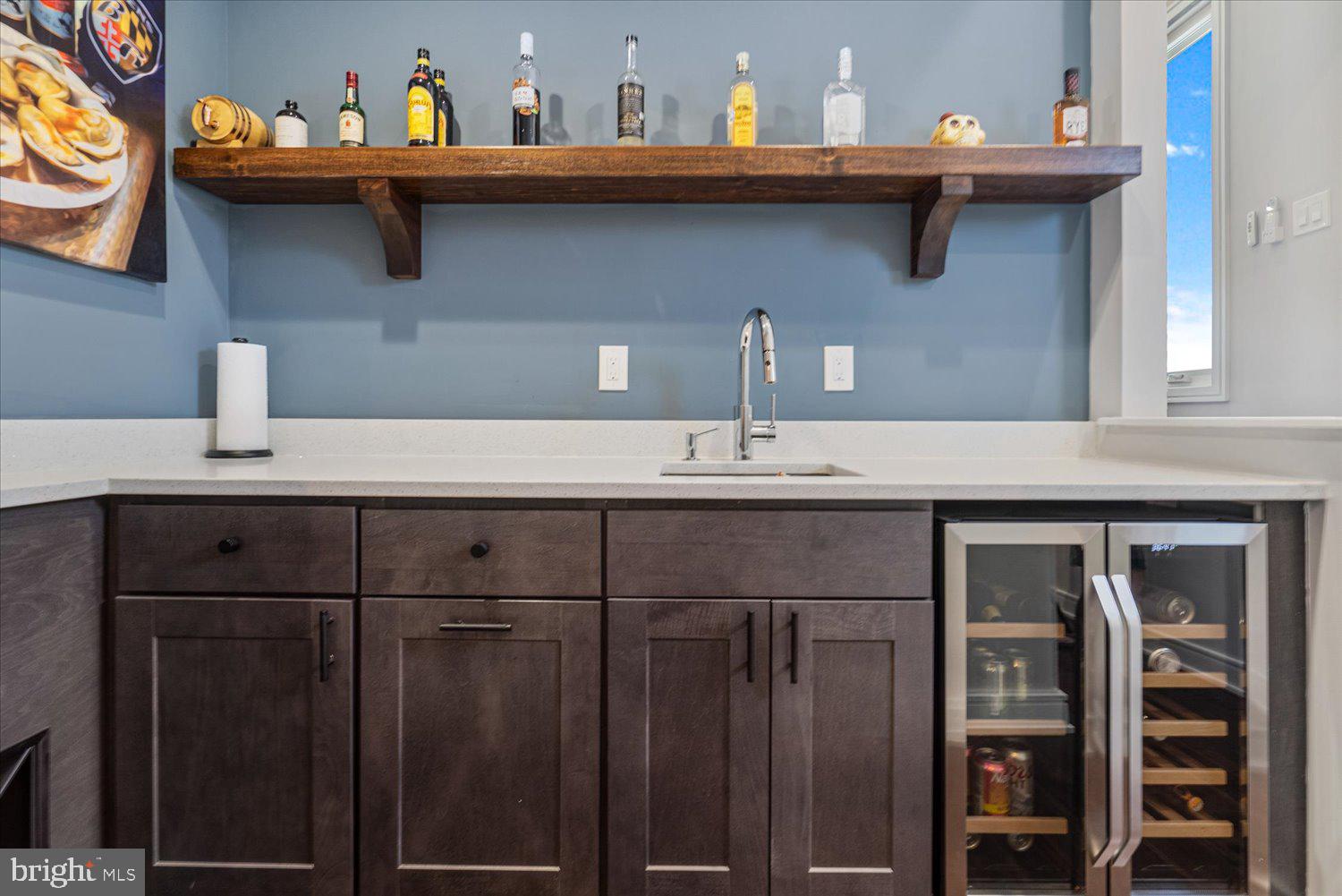 1274 Riverside Avenue Baltimore, MD 21230 - Photo 34 of 52 Wet Bar With Quartz Countertops