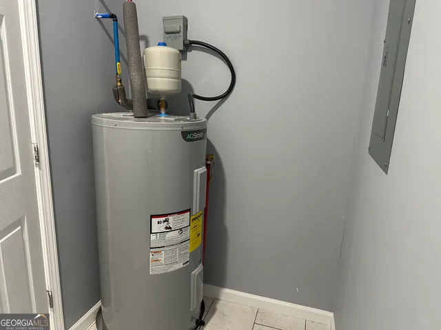 a room with storage and utility