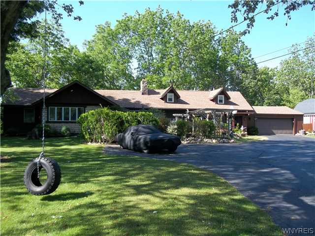 8608 Knapp Road Colden, NY 14170 - Photo 1 of 1 Exterior Front Beautiful front yard