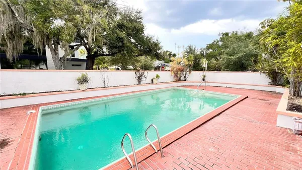 a view of a swimming pool