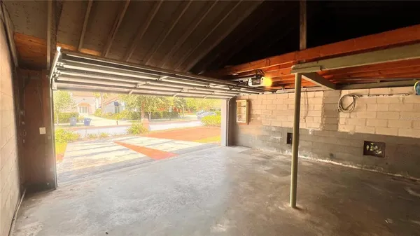 a view of a storage & utility room
