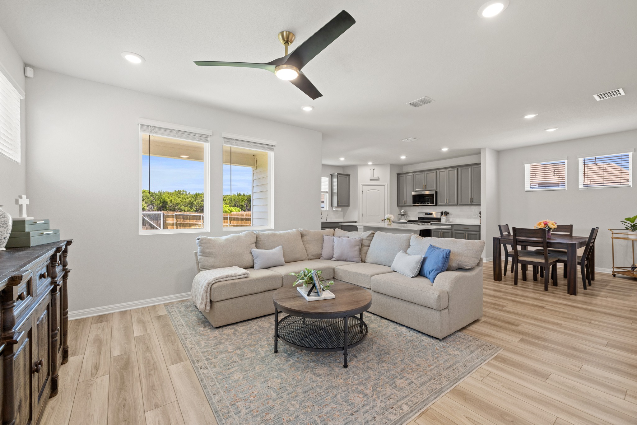 2049 Winston Way Leander, TX 78641 - Photo 34 of 35 Open floorplan is wonderful for entertaining.