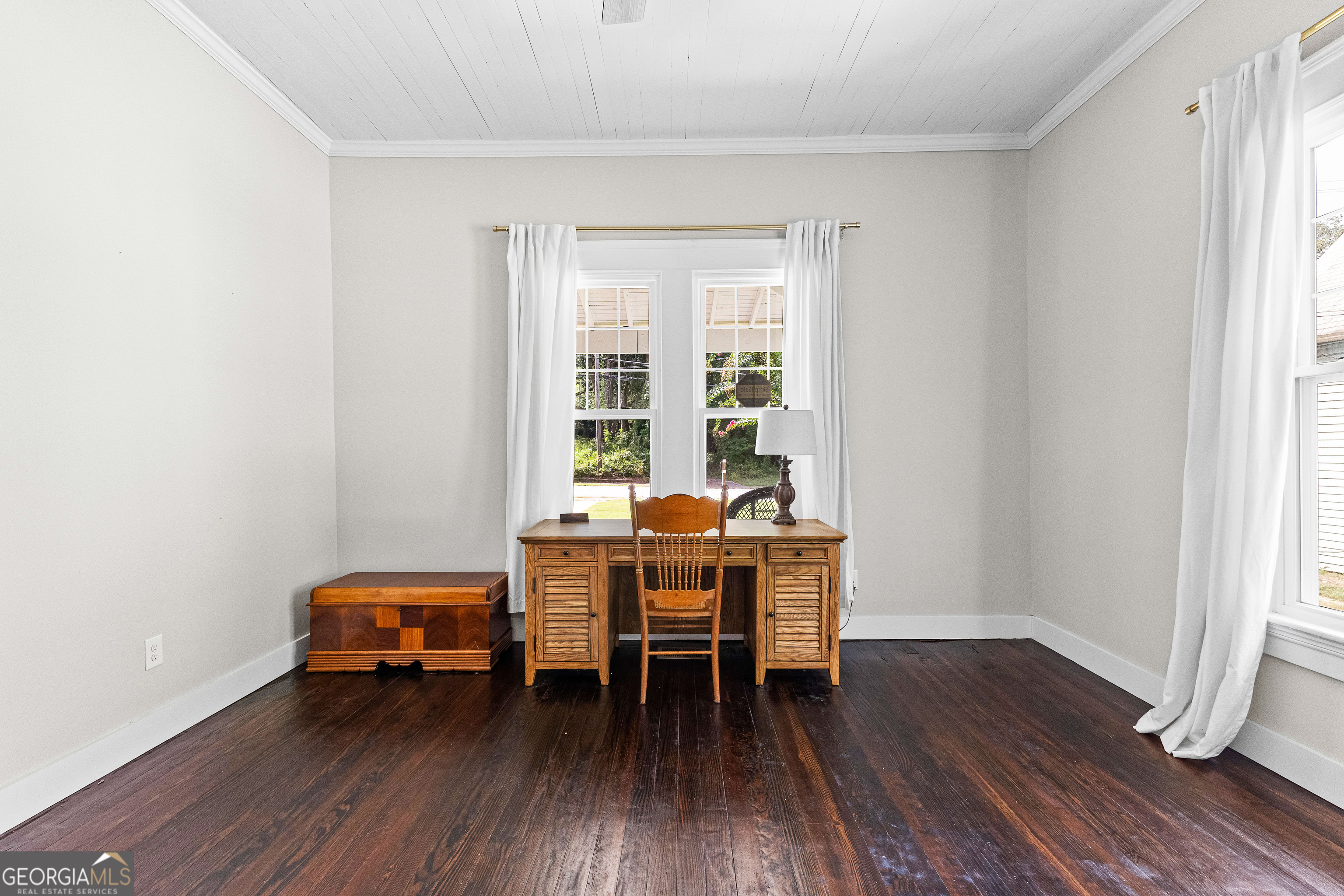 96 Griffin Street Grantville, GA 30220 - Photo 15 of 63 a view of a workspace with furniture and a window