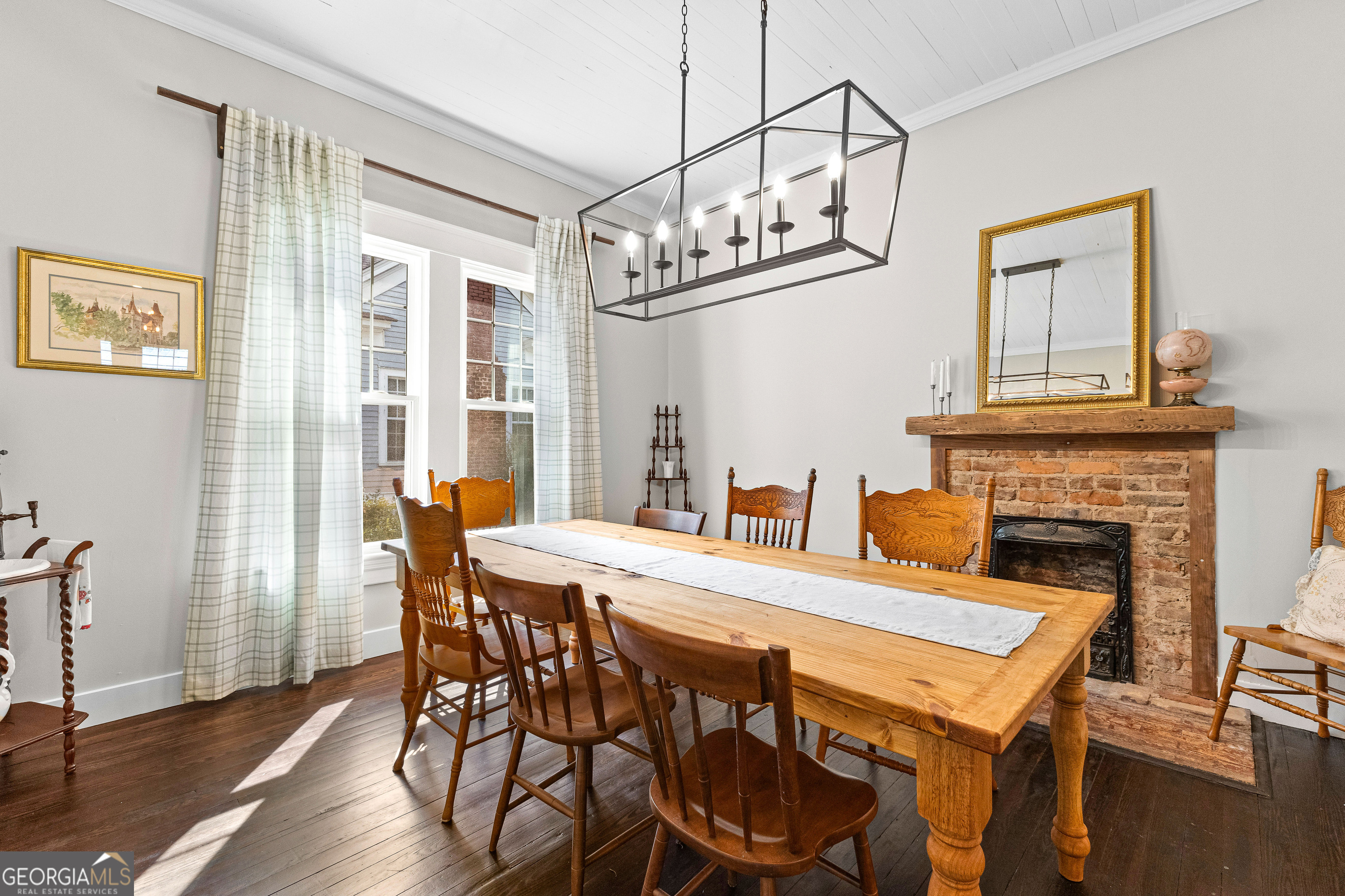 96 Griffin Street Grantville, GA 30220 - Photo 23 of 63 a view of a dining room with furniture window and wooden floor