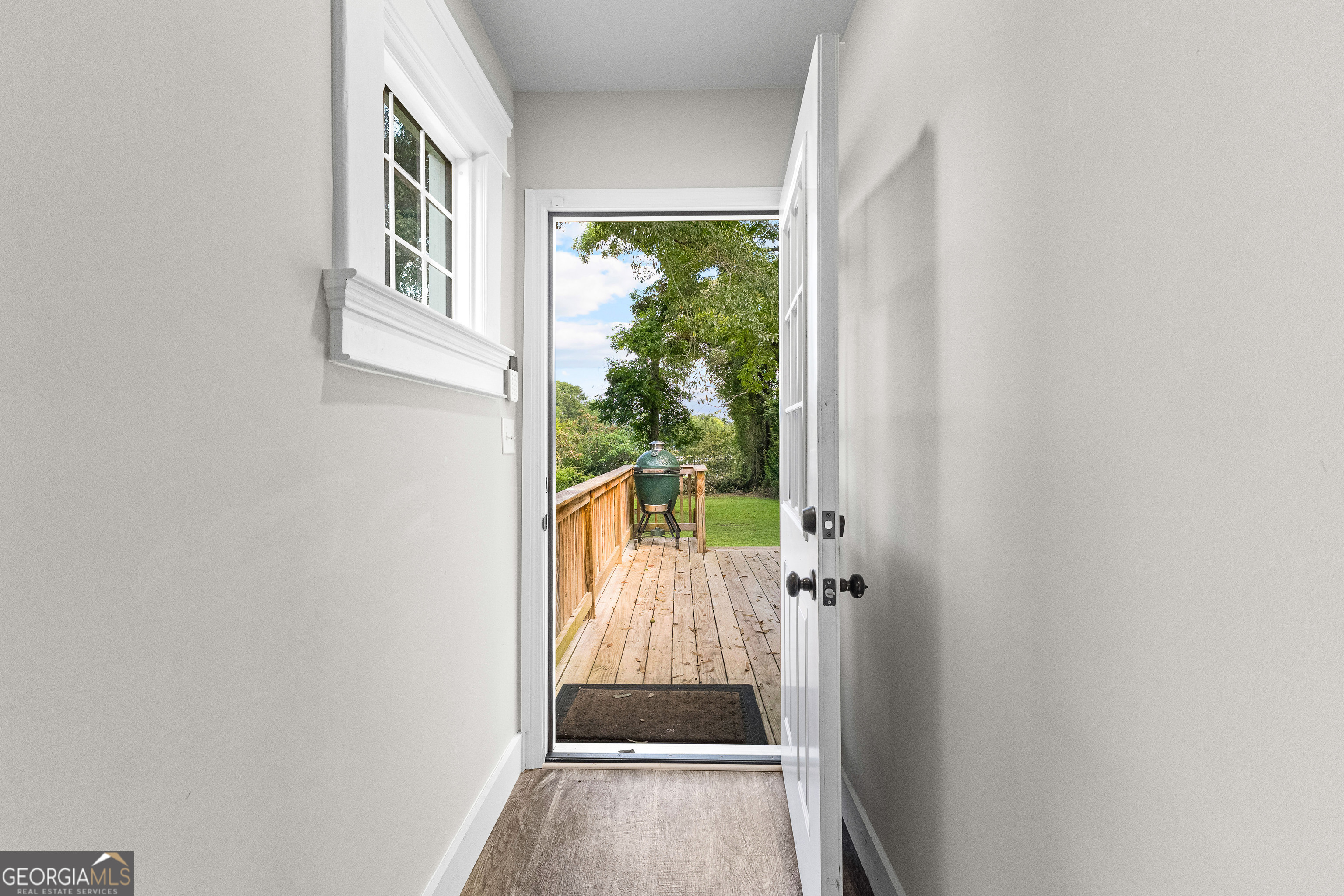 96 Griffin Street Grantville, GA 30220 - Photo 53 of 63 a view of a door with wooden floor