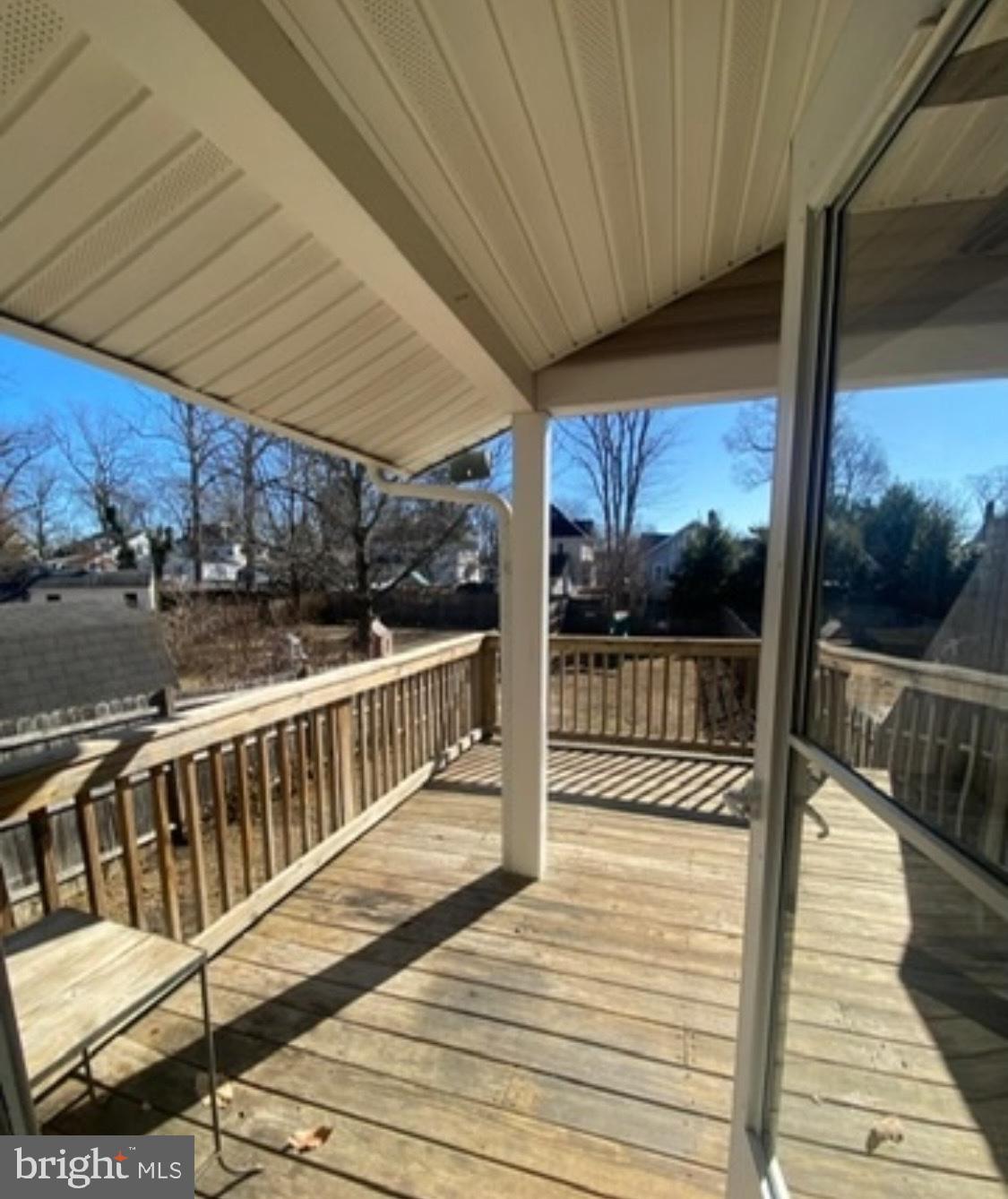 119 Grandview Avenue Pitman, NJ 08071 - Photo 26 of 28 a view of a balcony with wooden floor