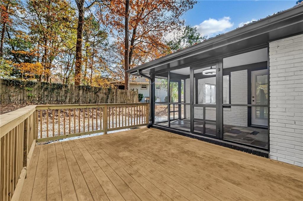 1306 Poplarcrest Circle Southeast Atlanta, GA 30316 - Photo 23 of 24 swimming pool view from balcony