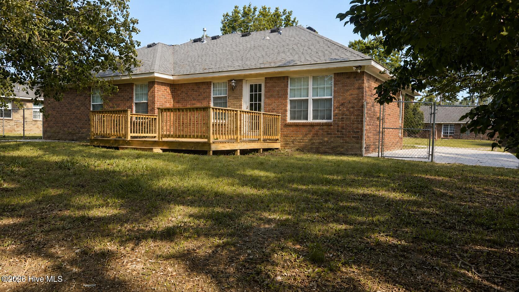 2745 Davis Mill Road Hephzibah, GA 30815 - Photo 17 of 18 Backyard and Deck