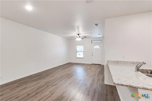 wooden floor in an empty room
