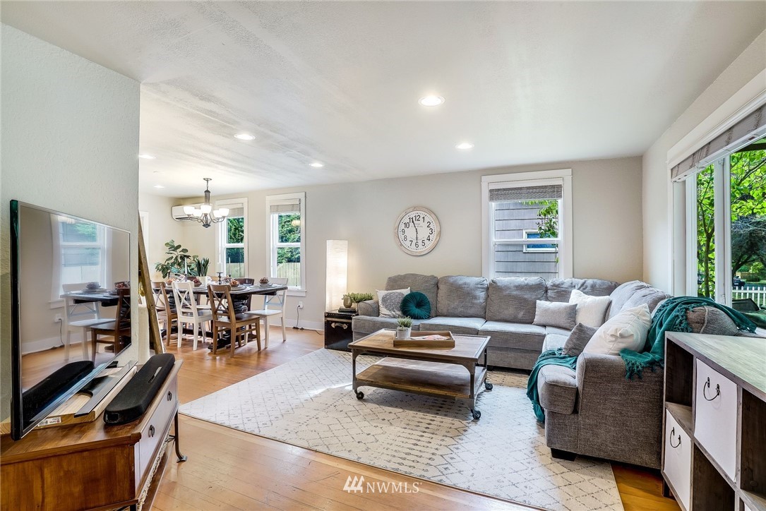 2309 Baker Avenue Everett, WA 98201 - Photo 6 of 26 a living room with furniture and a flat screen tv