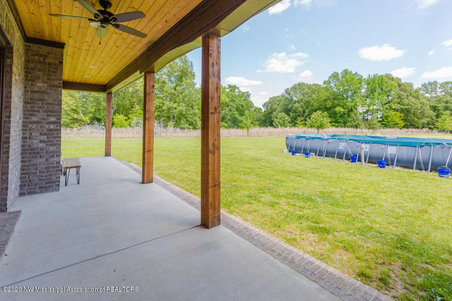 1664 Baker Road Lake Cormorant, MS 38641 - Photo 74 of 87 Covered back porch!