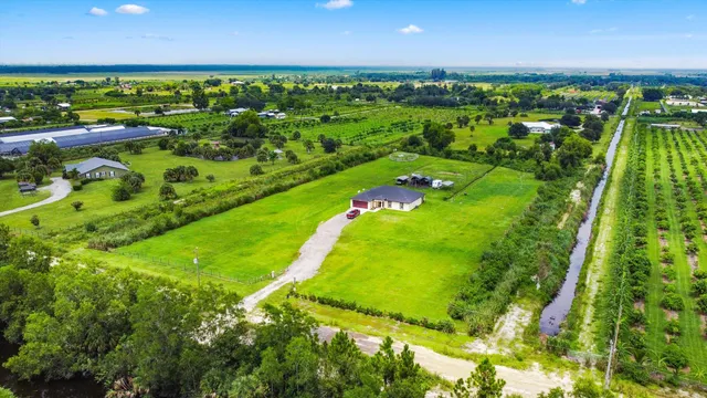 a view of a golf course with space