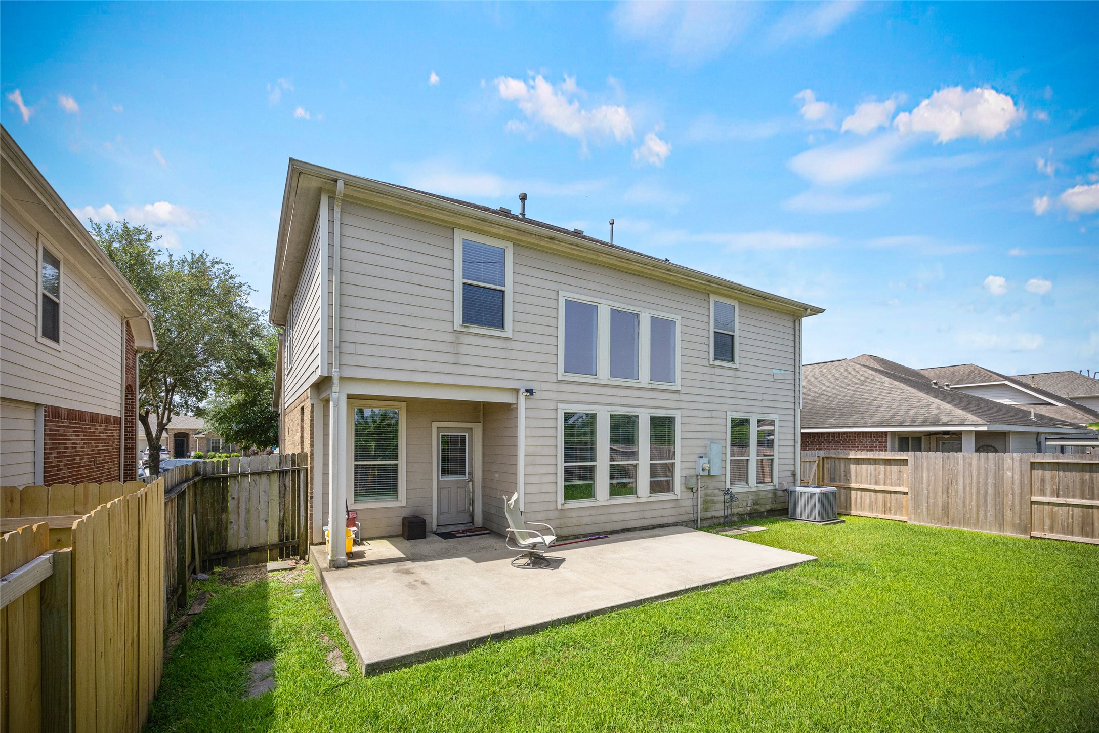 6014 Flagg Ranch Court Spring, TX 77388 - Photo 23 of 23 a view of an house with backyard space and balcony