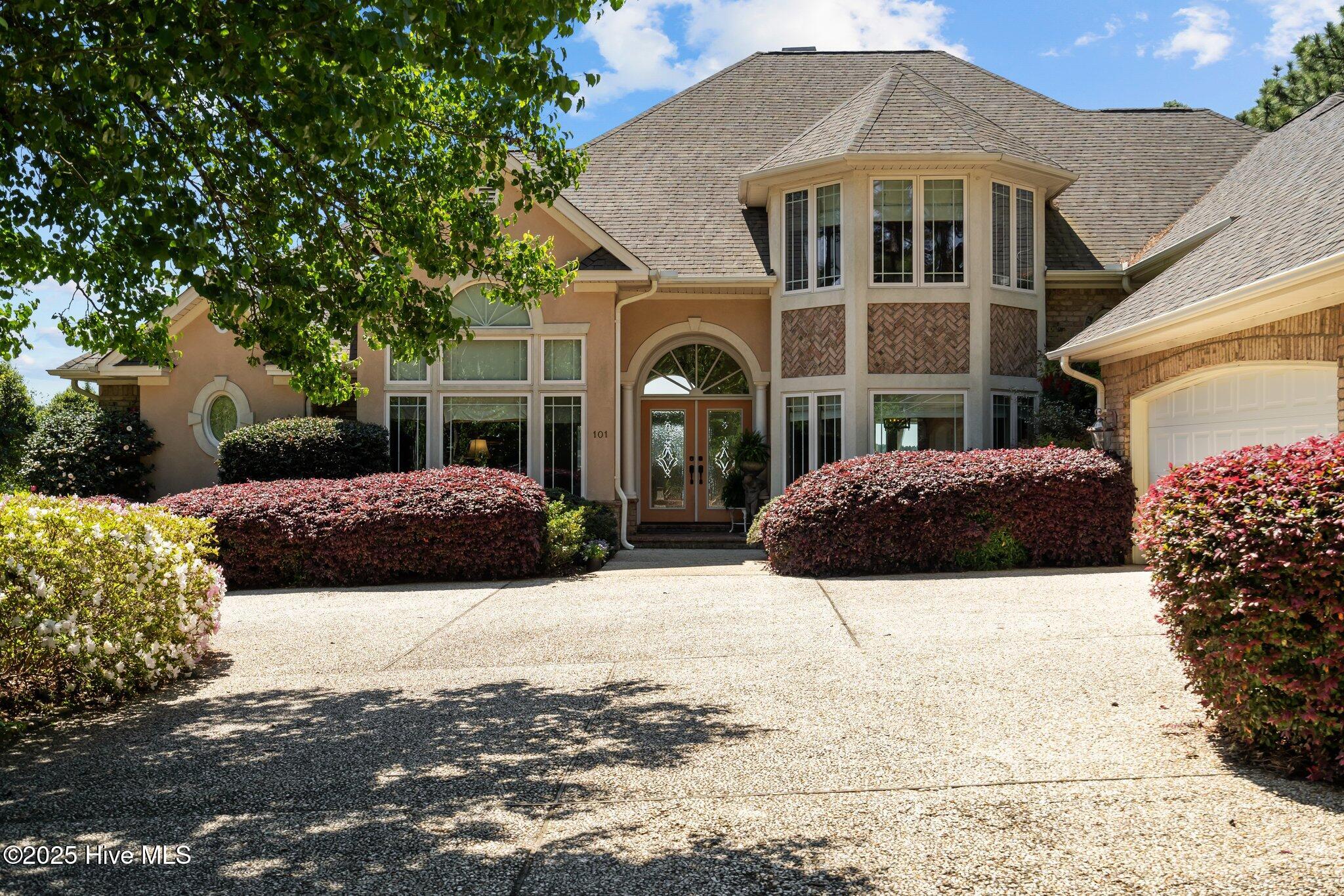 101 Harrell Road Seven Lakes, NC 27376 - Photo 2 of 52 Front w/circular driveway