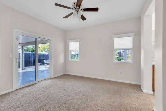 wooden floor and closet in a room