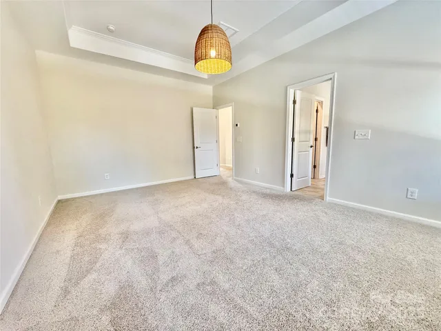 a view of empty room