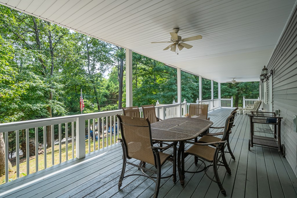 95 Morgan Way Ellijay, GA 30540 - Photo 21 of 61 Lower back deck