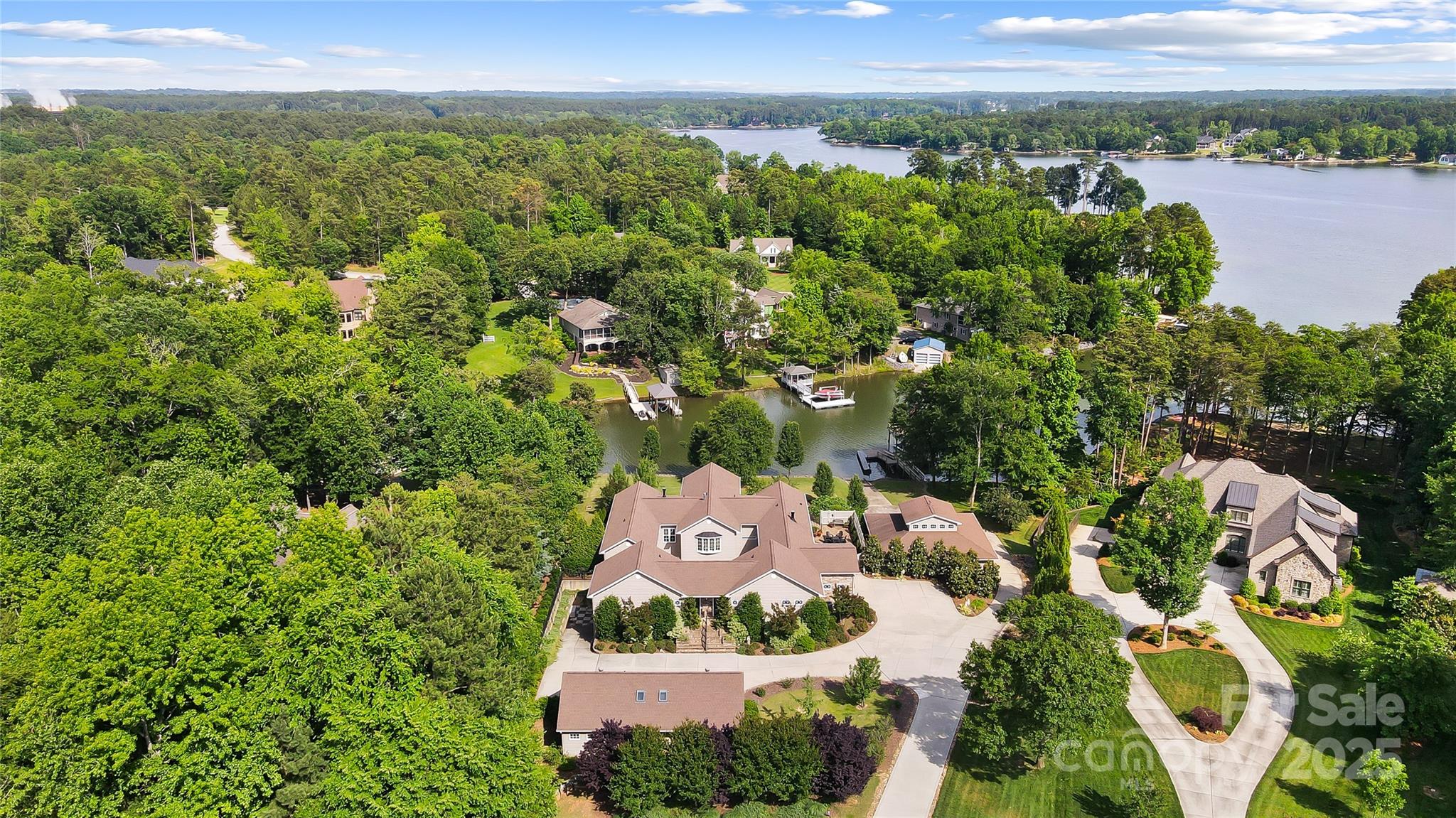 2354 Valelake Road York, SC 29745 - Photo 2 of 48 an aerial view of a house with a garden