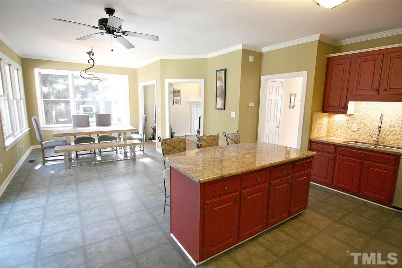 7608 Percy Court Raleigh, NC 27613 - Photo 14 of 25 Kitchen is Designed for Food and Fun Together -- Lots of space to Enjoy Life.
