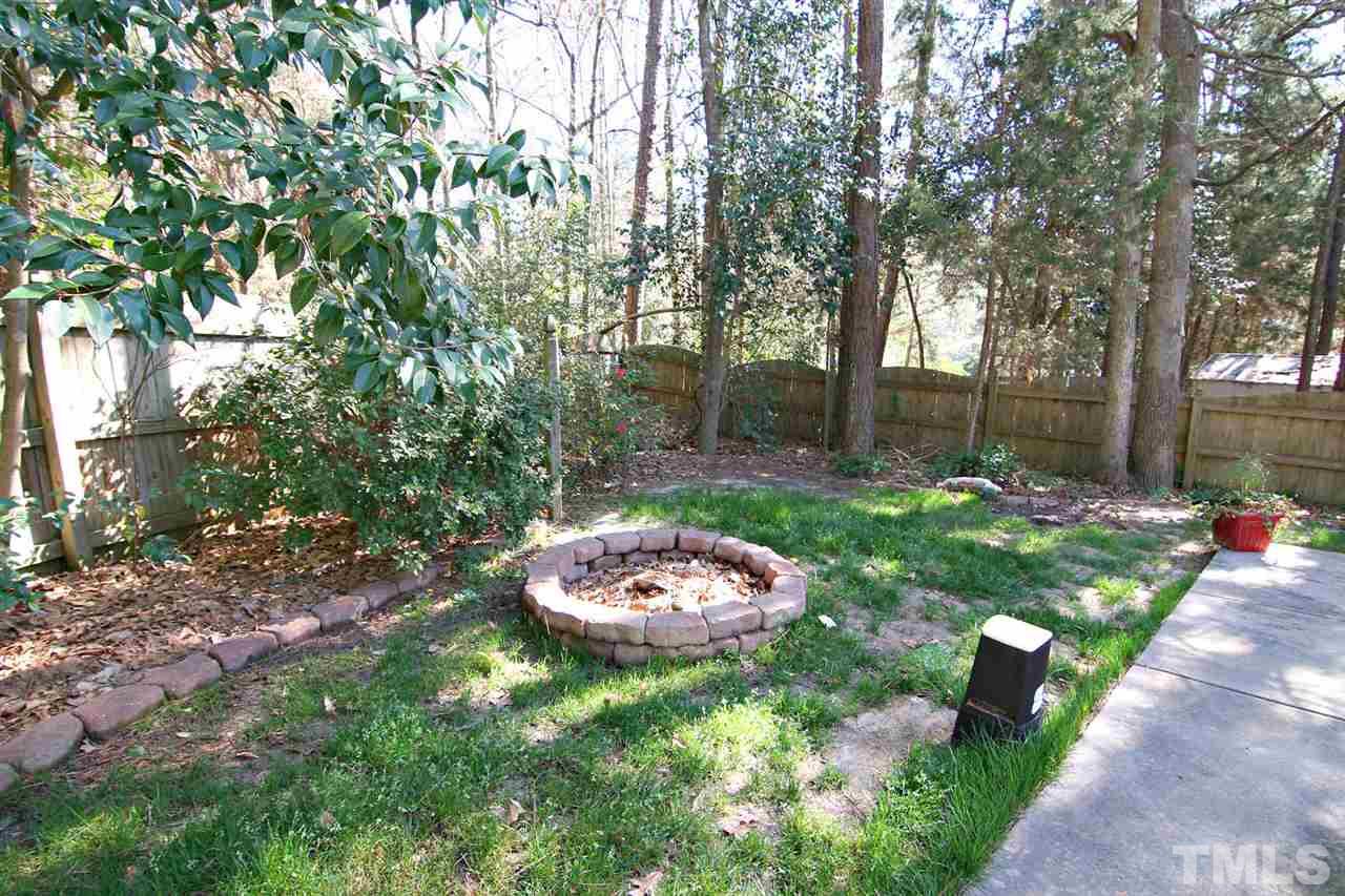 7608 Percy Court Raleigh, NC 27613 - Photo 4 of 25 Great Backyard for Entertaining!!! -- Enjoy the Fire Pit on the Cooler Nights