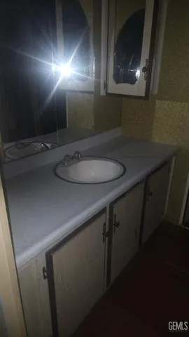 a close view of cupboard